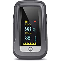Los mejores  - Oxímetro de Pulso- Pulsioximetro de Dedo Profesional con Pantalla TFT que Medición y Lectura Instantánea de SpO2- PR…